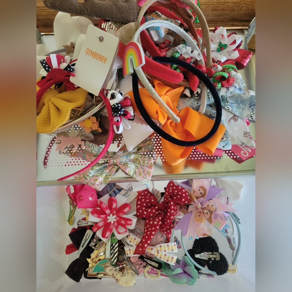 Bows, Hairclips, Headbands, etc